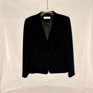 Tahari ASL Petite Two-Button Blazer Black Fully Lined – Women’s Size 12P
